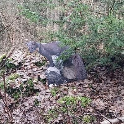 Wildtieraufsteller Aluminium